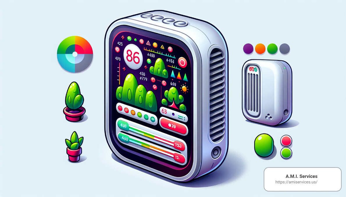 IQAir AirVisual Pro - smart air quality detector