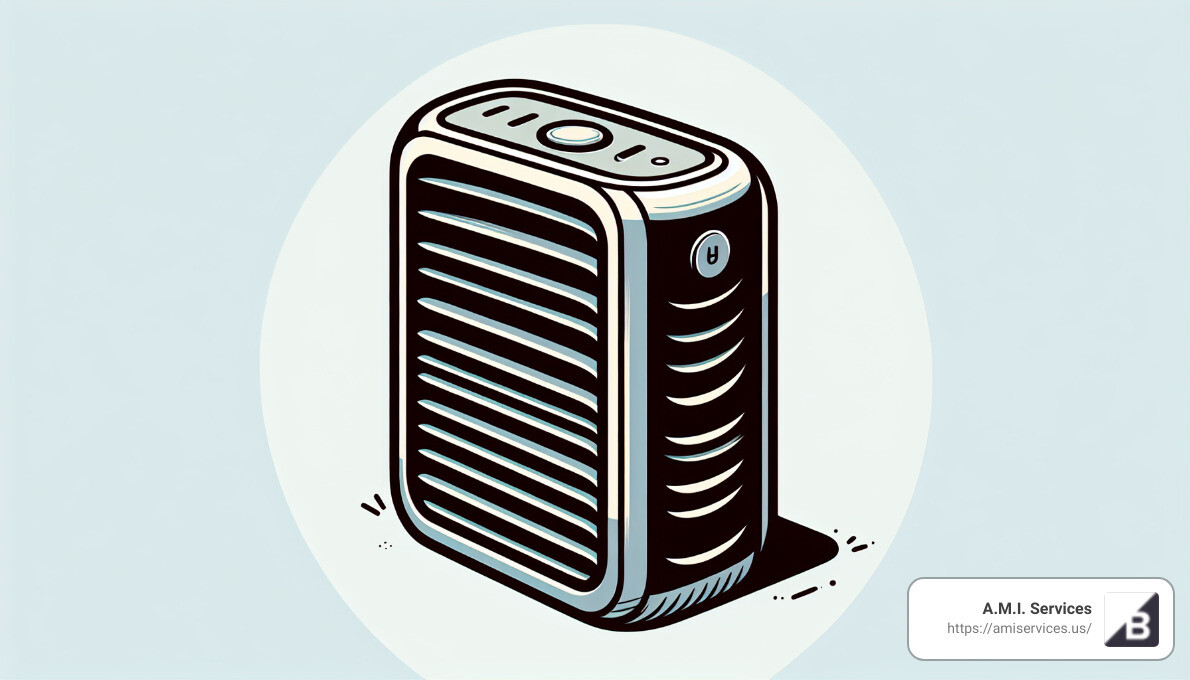 Personal Air Purifier by A.M.I. Services - portable air purifier Beverly Hills, Florida
