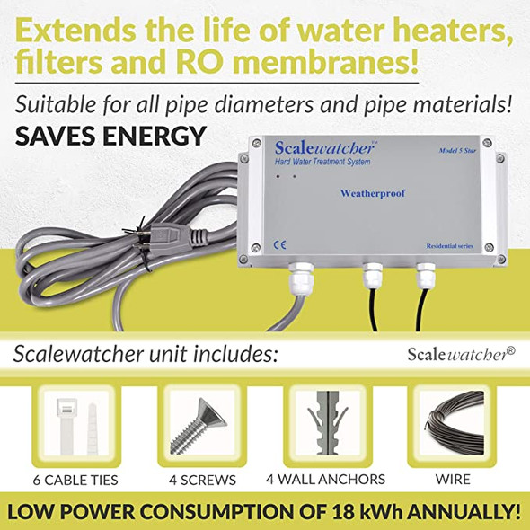 Scalewatcher 5 Star Hard Water Conditioner Scalewatcher 5 Star Hard Water Conditioner