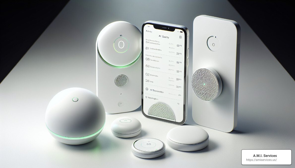 Airthings 4200 House Kit Air Quality Monitor - aqi tester