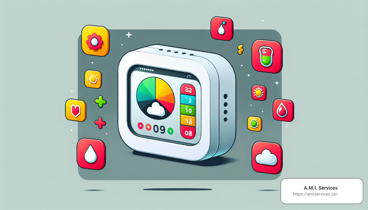 SAF Aranet4 Home - smart air quality detector